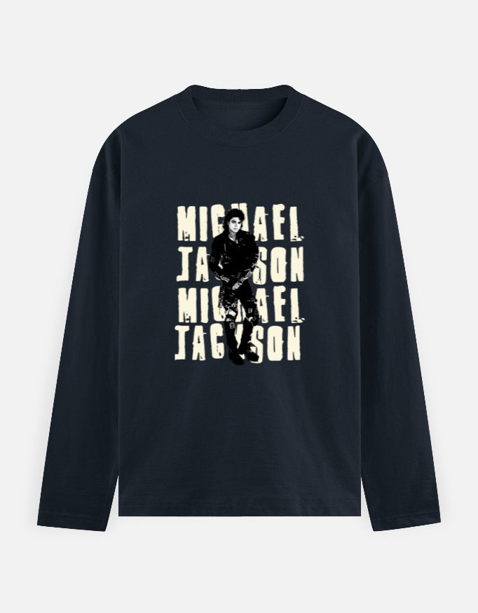 C-Labs Michael Jackson Full Sleeve T-Shirt Navy Blue Front_1_c_3_c9884581-6706-4be8-9f96-b60bbc96f7b8