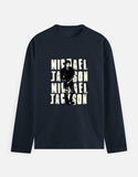 C-Labs Michael Jackson Full Sleeve T-Shirt Navy Blue Front_1_c_3_c9884581-6706-4be8-9f96-b60bbc96f7b8