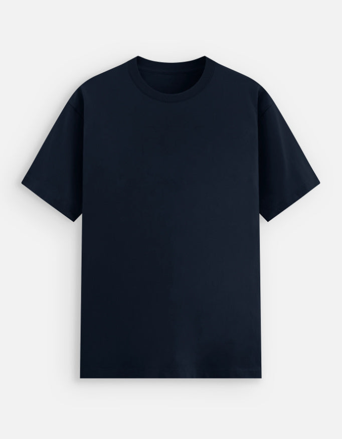 C-Labs C-Standard: Cotton Stretch T-Shirt Cotton Stretch T-Shirt Navy Blue Front_1_c_3_d21fa37c-edc2-427c-9443-e60c767039cd