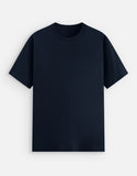 C-Labs C-Standard: Cotton Stretch T-Shirt Cotton Stretch T-Shirt Navy Blue Front_1_c_3_d21fa37c-edc2-427c-9443-e60c767039cd