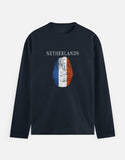 C-Labs Netherlands Full Sleeve T-Shirt Navy Blue Front_1_c_3_d932de27-39fa-420c-9fe7-a45ca07f3a54