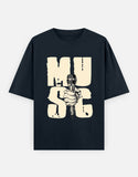 C-Labs Music Oversized Classic T-Shirt Navy Blue Front_1_c_3_e0797486-0ca2-4b39-8005-ef972fa53dc0