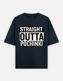 C-Labs Straight Outta Pochinki Oversized Classic T-Shirt Navy Blue Front_1_c_3_e10c1b80-f2b0-4e4f-b373-b27a1a9e81d8