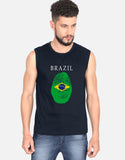 C-Labs Brazil Sleeveless T-Shirt Navy Blue Front_1_c_3_e326adaa-cc2a-4ad8-a477-898ca8d4b6c5