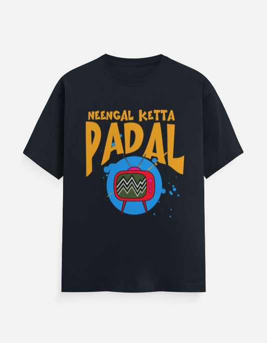 C-Labs Neengal Ketta Padal Classic Crew T-Shirt Navy Blue Front_1_c_3_e388ddbf-4bc5-4806-b254-4464b2d3dd70