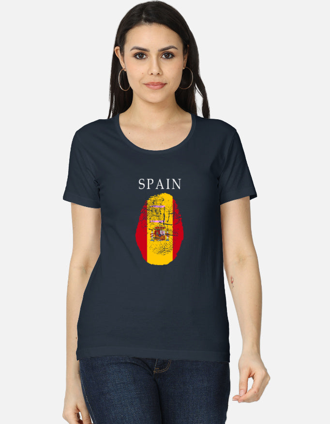 C-Labs Spain Women's Classic T-Shirt Navy Blue Front_1_c_3_eaaef8f3-261d-4b34-a81a-07a02c22a2a7