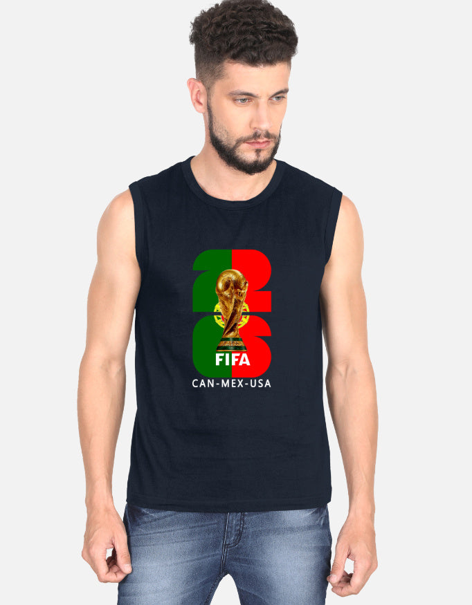 C-Labs Portugal 26 Sleeveless T-Shirt Navy Blue Front_1_c_3_f0b1343c-30dd-463f-a948-356d12a71162