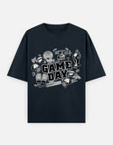 C-Labs Game Day CSK theme Oversized Classic T-Shirt Navy Blue Front_1_c_3_f2b6f959-a05f-4d9a-bd26-b0b0eaaba9e4