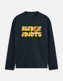 C-Labs Allergic to Idiots Full Sleeve T-Shirt Navy Blue Front_1_c_3_f99b3415-7691-41cb-9faf-5834d00445b6
