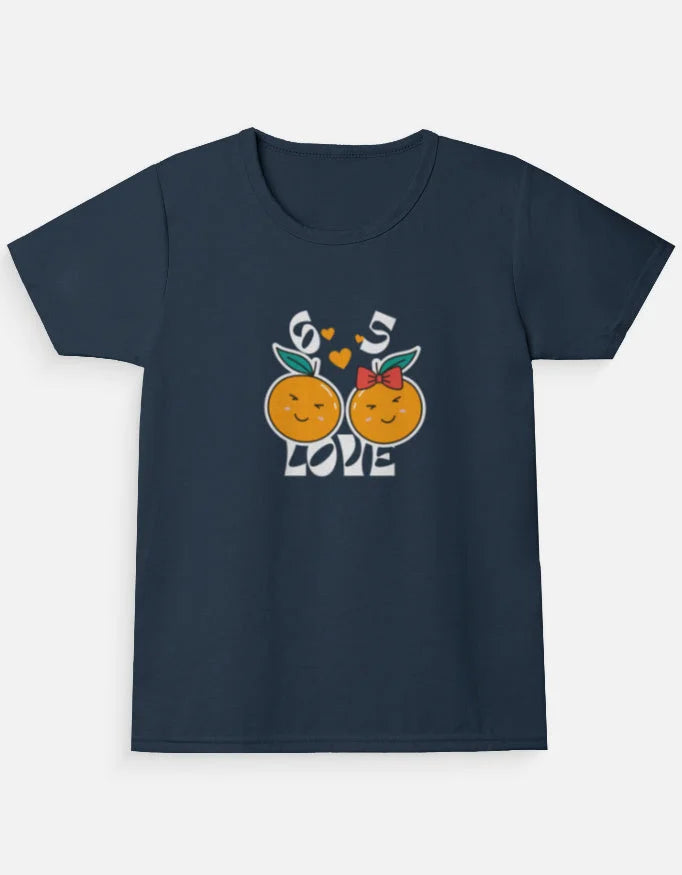 C-Labs Orange Girl Classic Crew T-Shirt Navy Blue Front_1_c_3_fc50b8df-2d9f-4974-b58b-5683d5523b89