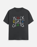 C-Labs Play Station XO Classic Crew T-Shirt Steel Grey Front_1_c_40_34d09b81-ab36-469b-a5d0-792e0e8d3588