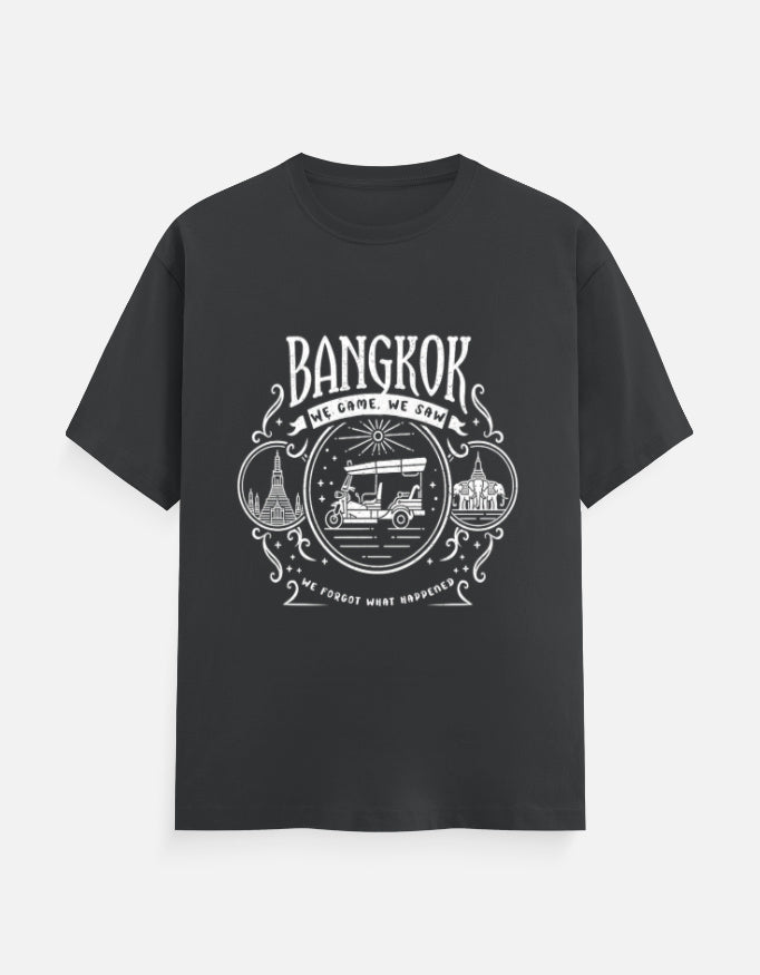 C-Labs Bangkok: We Came, We Saw Classic Crew T-Shirt Steel Grey Front_1_c_40_79134b8f-d83c-41e7-9520-1d74feca4e8a