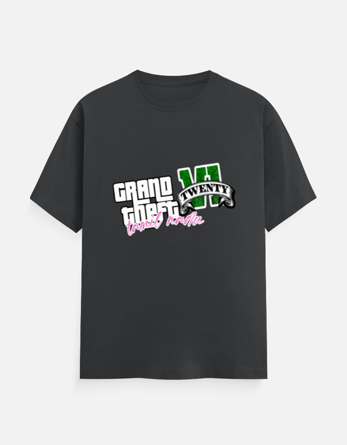 C-Labs Grand Theft Auto: Tamil Nadu Edition Classic Crew T-Shirt Steel Grey Front_1_c_40_8b6c3cd7-4a09-44c1-aec9-dd238dcaa6e2