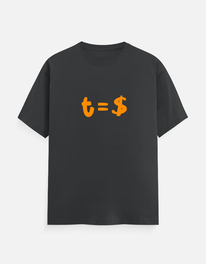 C-Labs Time Is Money Classic Crew T-Shirt Steel Grey Front_1_c_40_8f72f897-b080-4f06-8494-c1292d13d481
