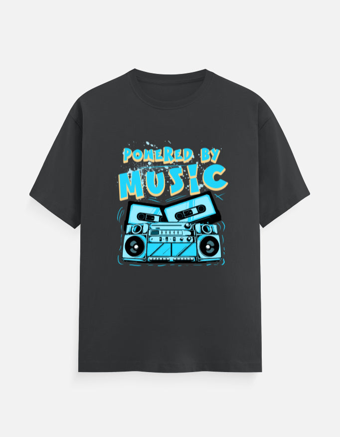 C-Labs Powered By Music Classic Crew T-Shirt Steel Grey Front_1_c_40_9bb6ed20-aa3f-4d5b-8441-bd50ecf6960d