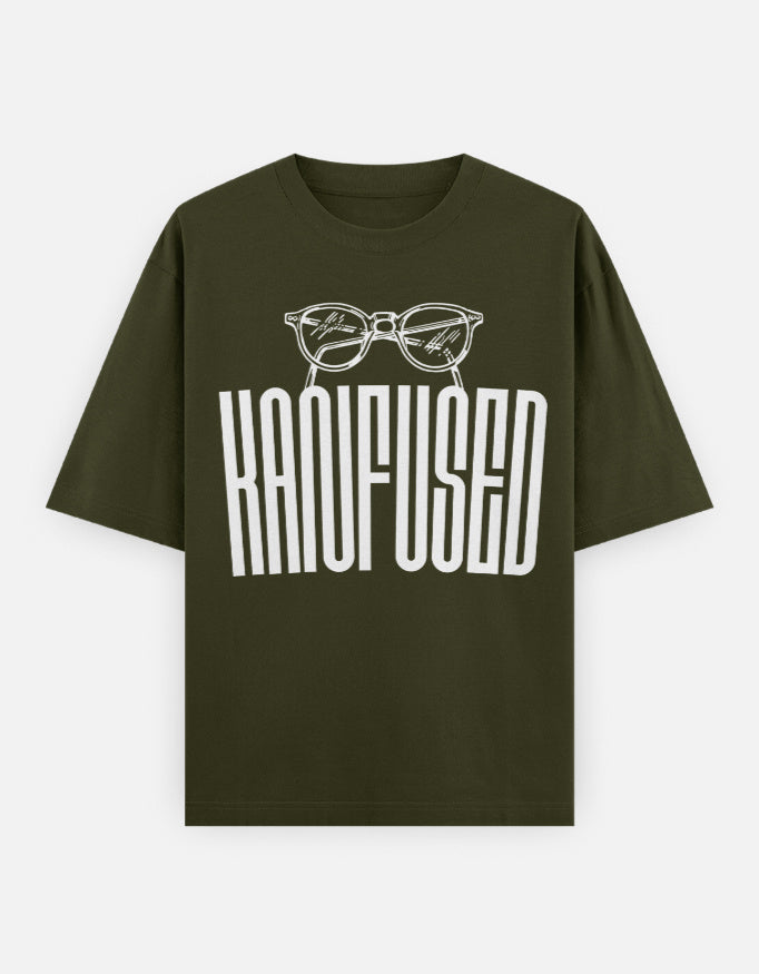 C-Labs Kanfused Oversized Classic T-Shirt Olive Green Front_1_c_41