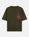 C-Labs Me vs Me Oversized Classic T-Shirt Olive Green Front_1_c_41_13094b53-bd84-4b78-b327-b66493893a81