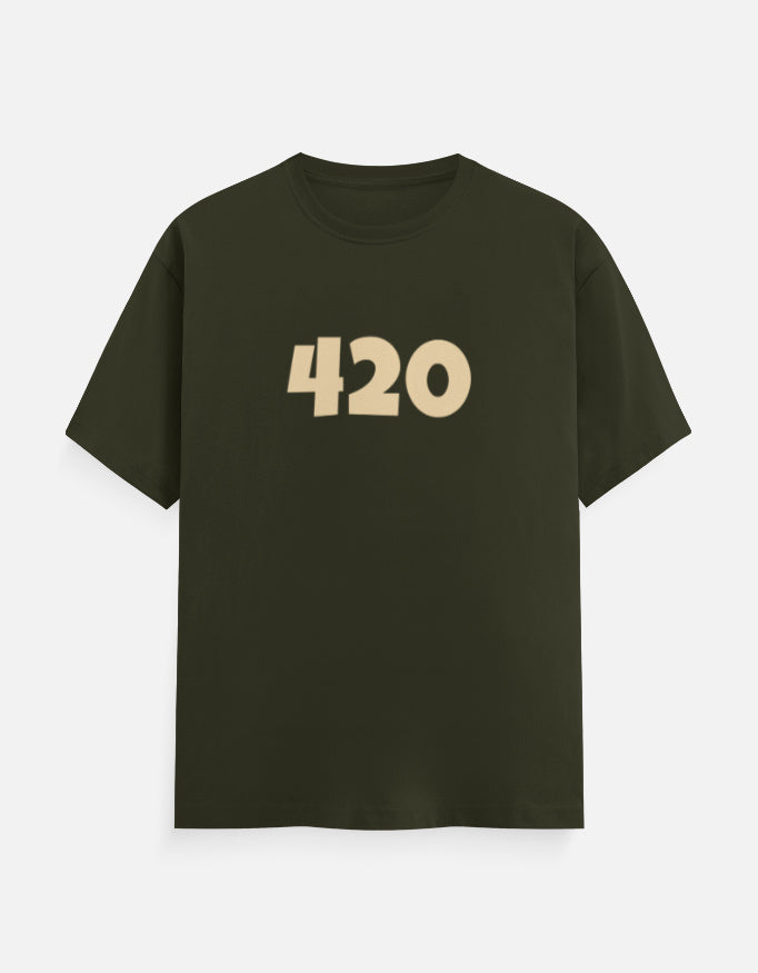 C-Labs 420 Classic Crew T-Shirt Olive Green Front_1_c_41_1cd2df70-87a8-4b3d-92fe-28602cf5ef3e