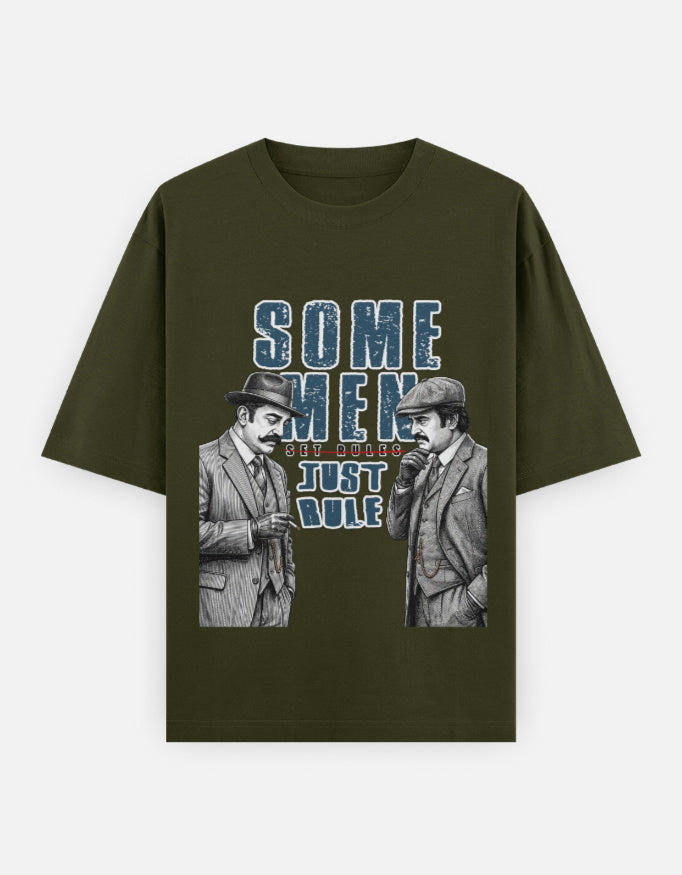 C-Labs KH vs RK Oversized Classic T-Shirt Olive Green Front_1_c_41_2e686770-8f49-4474-be30-da458f6d714a