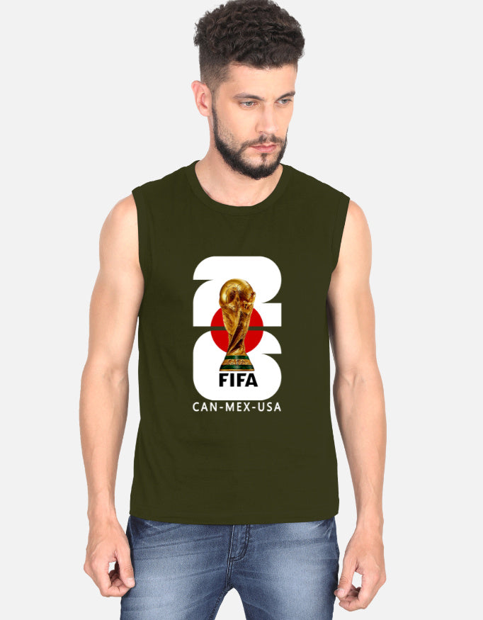C-Labs Japan 26 Sleeveless T-Shirt Olive Green Front_1_c_41_4d67f3df-c35e-4216-be5d-a8f12f4a6d4d