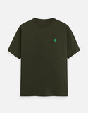 C-Labs C-Signature: The Crest (T-Shirt) Classic Crew T-Shirt Olive Green Front_1_c_41_5108fd73-eff6-4c79-b224-528af155aa5a