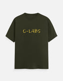 C-Labs C-LABS Scribble Classic Crew T-Shirt Olive Green Front_1_c_41_7f456259-337f-46f3-84ed-a1456009d941