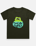 C-Labs Toadly-Cute Boy Classic Crew T-Shirt Olive Green Front_1_c_41_87424e2f-71de-4a8d-80ce-765d6b1223c5