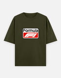 C-Labs Formula 1 Oversized Classic T-Shirt Olive Green Front_1_c_41_97086b13-0429-4923-b81a-2f689ad179de