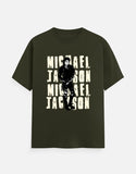 C-Labs Michael Jakson Classic Crew T-Shirt Olive Green Front_1_c_41_9e930869-1b3d-45c1-ae45-45e8534d6edf