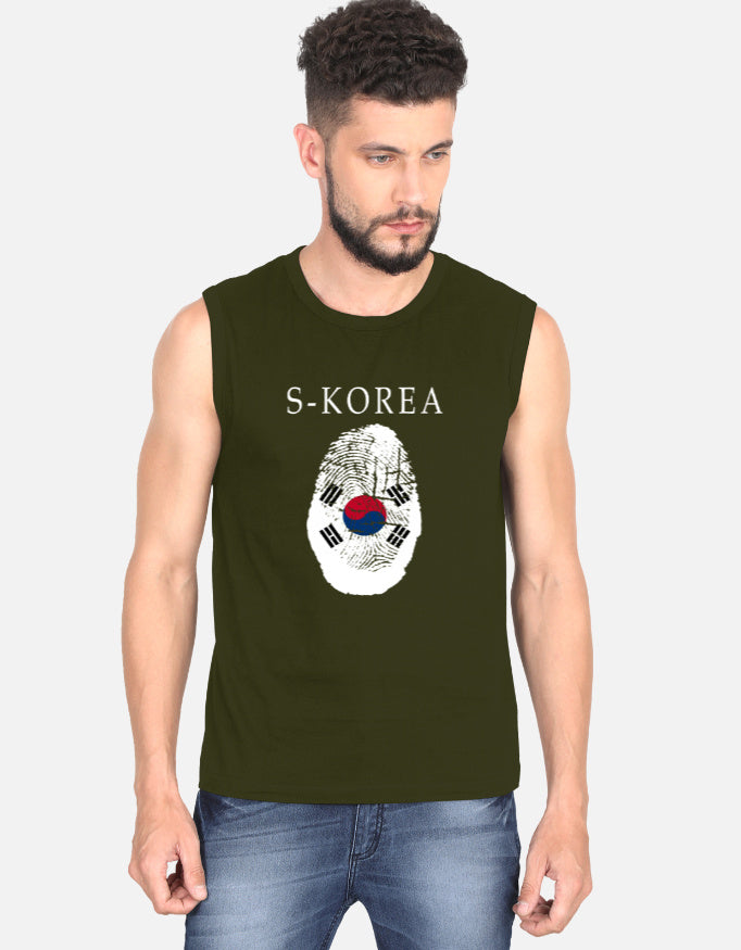 C-Labs South Korea Sleeveless T-Shirt Olive Green Front_1_c_41_ac1e982b-db32-4d02-b48e-e228e67aebd0