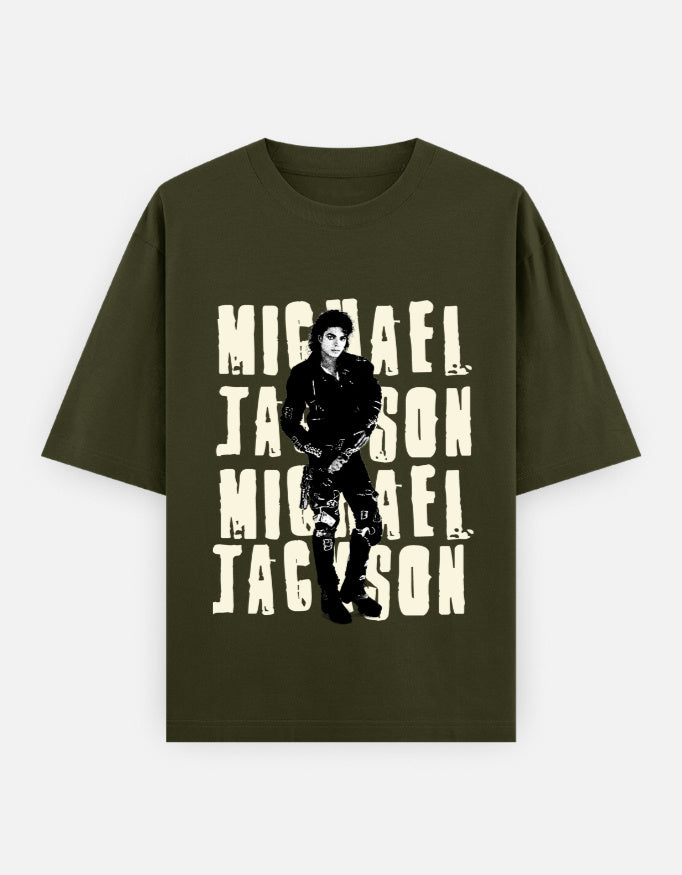 C-Labs Michael Jackson Oversized Classic T-Shirt Olive Green Front_1_c_41_ae6de9cf-c351-4b52-b72f-33f82d5c3ec6