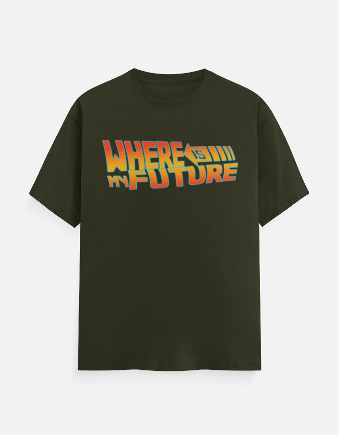 C-Labs Where Is My Future Classic Crew T-Shirt Olive Green Front_1_c_41_b3510757-5e05-4b3b-a2d4-54f699ecac2b