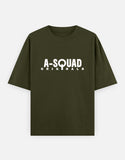 C-Labs A-Squad Oversized Classic T-Shirt Olive Green Front_1_c_41_c1111bdf-bafd-4493-a7c5-e83bd895e363