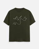 C-Labs Progress is non linear Classic Crew T-Shirt Olive Green Front_1_c_41_c47b0de4-e788-47a4-bfa3-b3072b6469fa