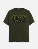 C-Labs Stop Wars Classic Crew T-Shirt Olive Green Front_1_c_41_cd4a08bd-0293-4246-87bc-77fb1914e3ea