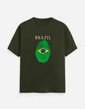 C-Labs Brazil Classic Crew T-Shirt Olive Green Front_1_c_41_cecbeac0-e658-452d-968c-0900412a6211