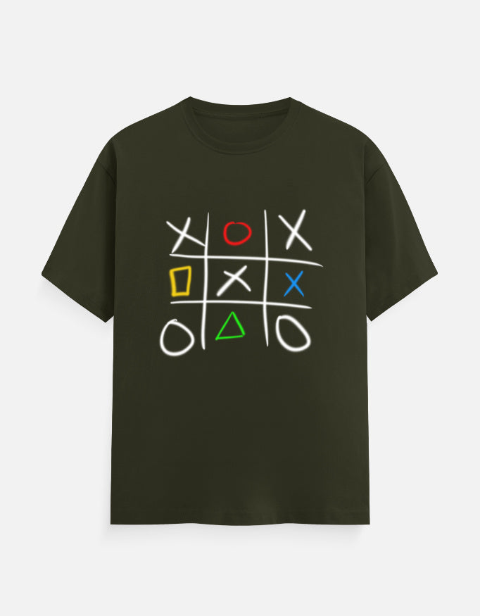 C-Labs Play Station XO Classic Crew T-Shirt Olive Green Front_1_c_41_ddb61707-a08a-48aa-8df6-08c34703bf6f