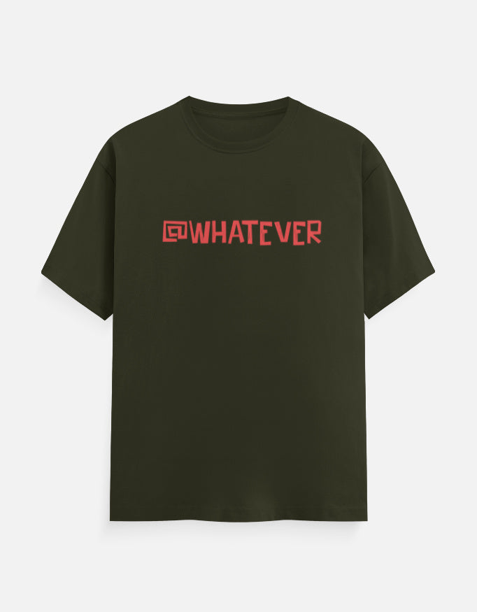 C-Labs @WHATEVER Classic Crew T-Shirt Olive Green Front_1_c_41_ea201532-60e4-41bc-80f7-dca0ca192f6c
