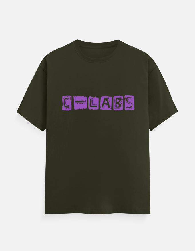 C-Labs C-LABS Block Classic Crew T-Shirt Olive Green Front_1_c_41_f3f68077-7f52-4e01-920c-a99ae26984a1