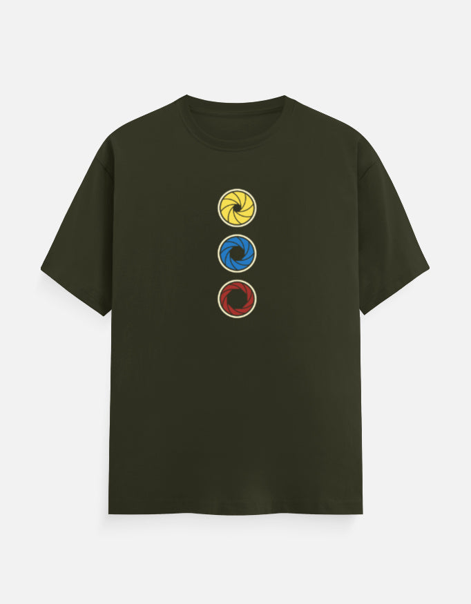 C-Labs Camera Focus Classic Crew T-Shirt Olive Green Front_1_c_41_f6edecde-00cf-4dd9-8f9d-079f5e0c75c5