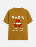 C-Labs Karma Classic Crew T-Shirt Mustard Yellow Front_1_c_43_0472b0f8-97aa-414e-94a6-ec3257e7672d