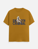 C-Labs Smooth Criminal Classic Crew T-Shirt Mustard Yellow Front_1_c_43_2090aab9-2f2b-40d0-a498-3bf3999b64af