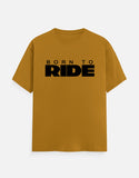 C-Labs Born To Ride Classic Crew T-Shirt Mustard Yellow Front_1_c_43_2612e15a-30cc-4969-87dd-bf949e745279