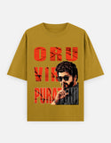 C-Labs Oru Viral Puratchi Oversized Classic T-Shirt Mustard Yellow Front_1_c_43_4ff694ee-b6e3-449c-84fe-365d91c53430