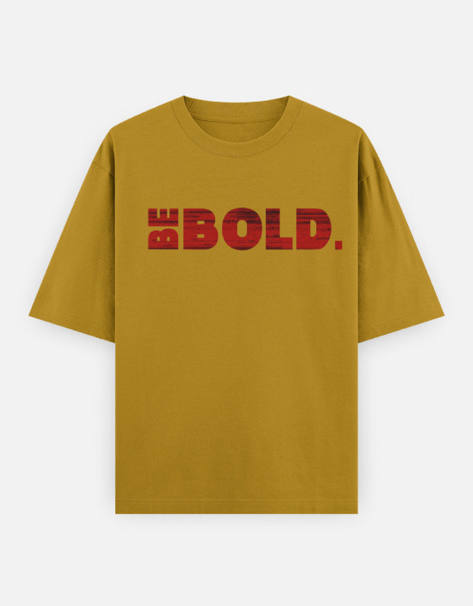 C-Labs Be Bold Oversized Classic T-Shirt Mustard Yellow Front_1_c_43_51c6102b-100b-4926-b83c-5a4a0bd4922f