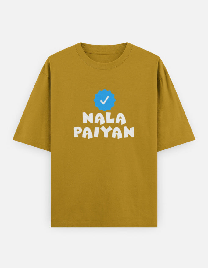 C-Labs Nala Paiyan Oversized Classic T-Shirt Mustard Yellow Front_1_c_43_7b3e2586-bde9-4c12-8dc1-e3acfa7d0bae