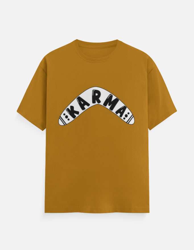 C-Labs Karma Boomerang Classic Crew T-Shirt Mustard Yellow Front_1_c_43_7f65c007-2102-4de3-8dce-5c85f3f1f367