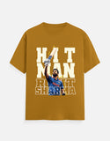 C-Labs Hit Man Rohit Sharma Classic Crew T-Shirt Mustard Yellow Front_1_c_43_8284adf8-f55e-42da-b713-d754c3b72a69