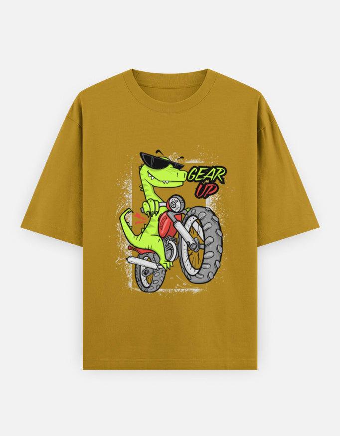 C-Labs Gear Up Oversized Classic T-Shirt Mustard Yellow Front_1_c_43_a3c51413-952e-490f-bad3-77ea536bc610