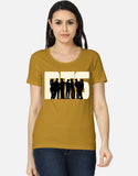 C-Labs BTS Women's Classic T-Shirt Mustard Yellow Front_1_c_43_ab6d7e86-2fc1-4ecf-800c-180e1b01bf83